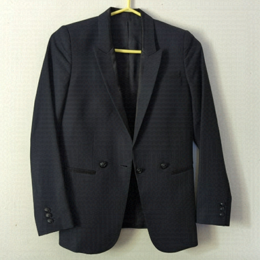 THE Kooples Copyright Wool Blazer